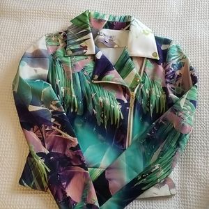 Jungle Print Blazer